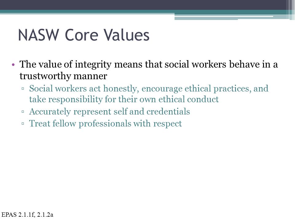 What Is the Social Work Code of Ethics?